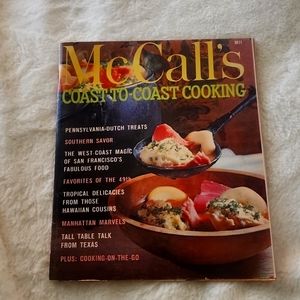 1974 McCalls Coast to Coast Cooking  illustrated